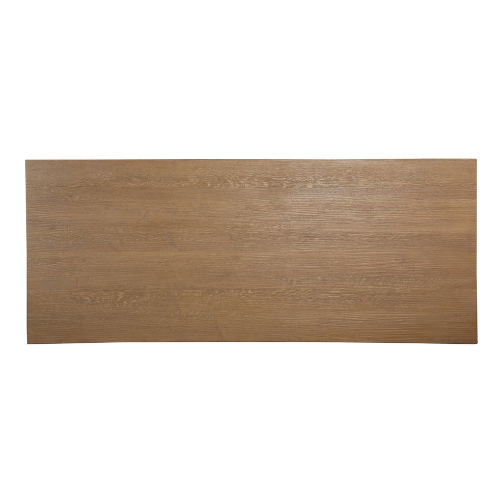 Moe's Home Koshi Dining Table Sandblasted Amber Oak