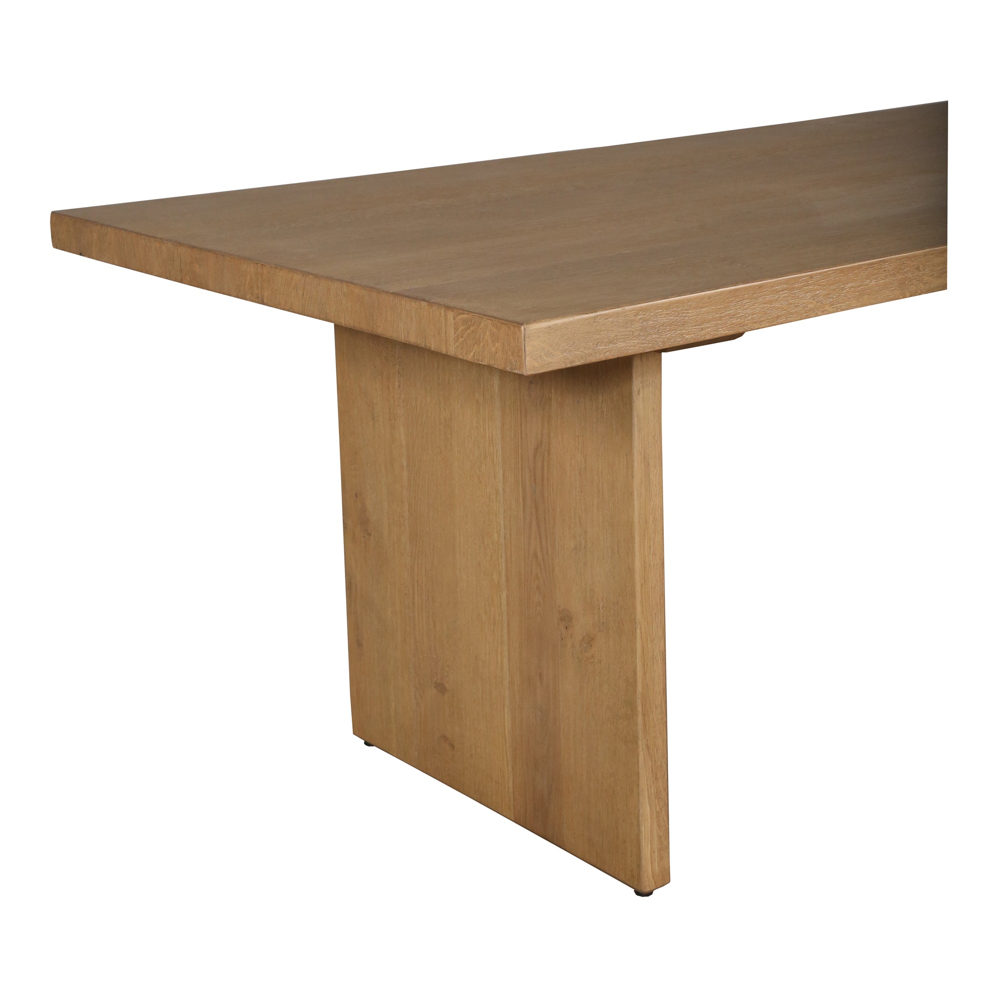 Moe's Home Koshi Dining Table Sandblasted Amber Oak