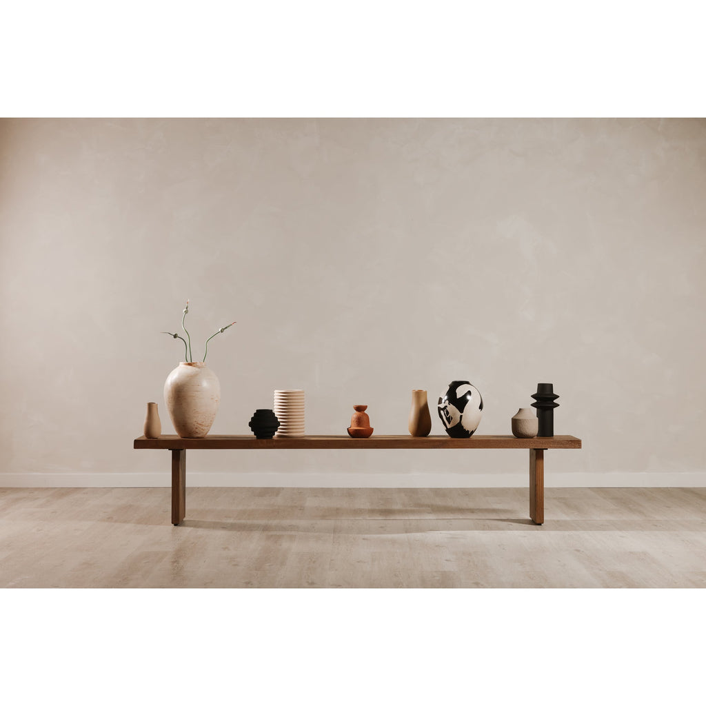 Moe's Home Koshi Bench Sandblasted Amber Oak