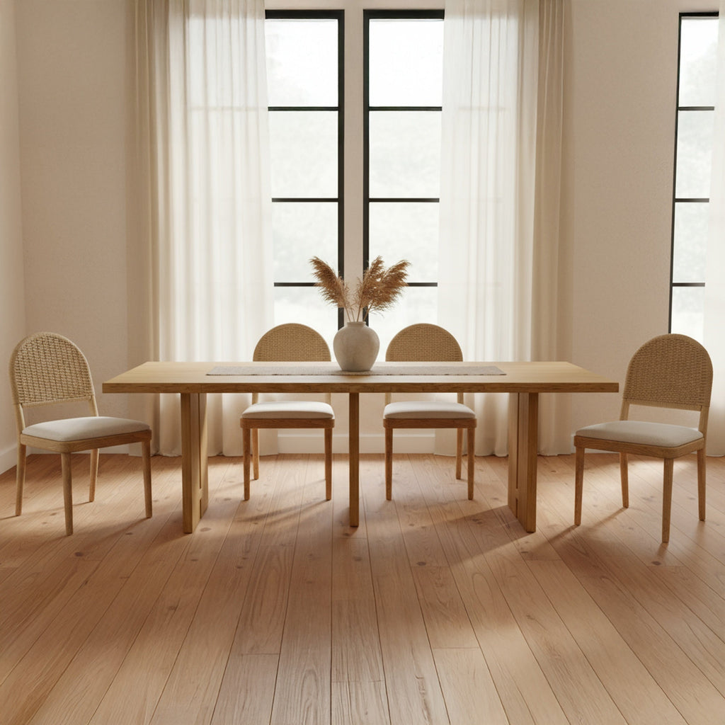 Moe's Home Tessa Dining Table Natural
