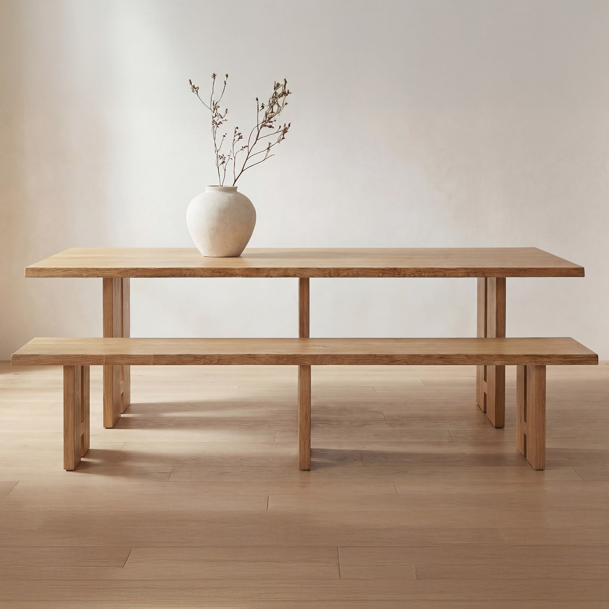 Moe's Home Tessa Dining Bench Natural