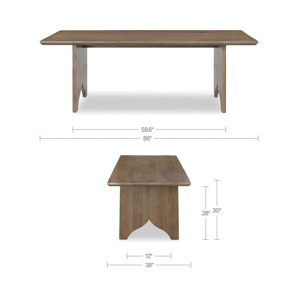 Moe's Home Lake Dining Table