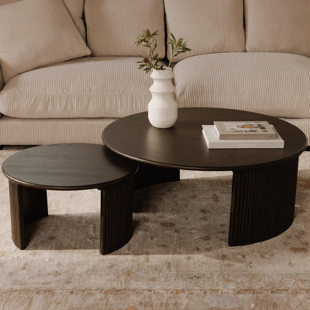 Moe's Home Penny Large Coffee Table Dark Brown
