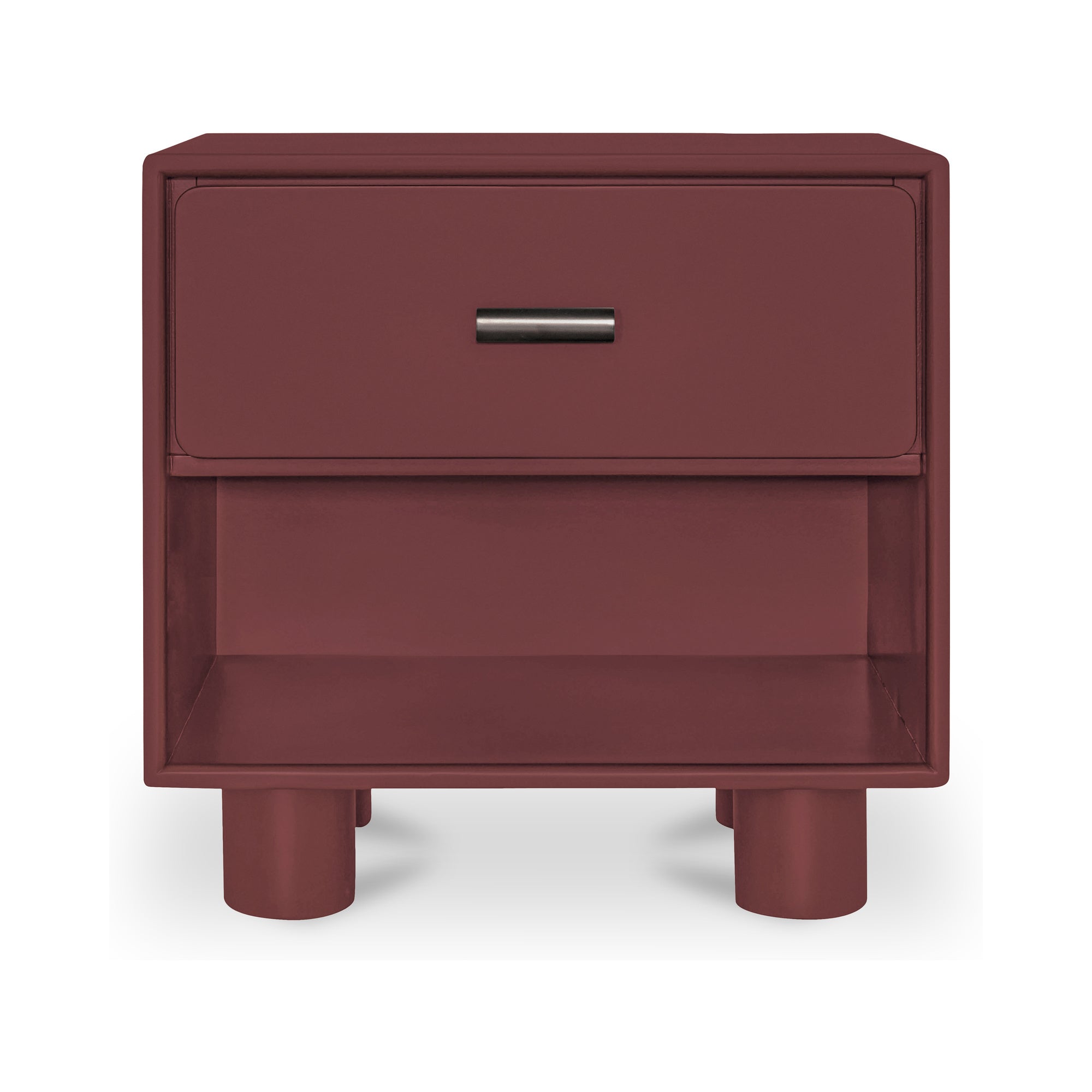 Moe's Home Jolene Nightstand Deep Red