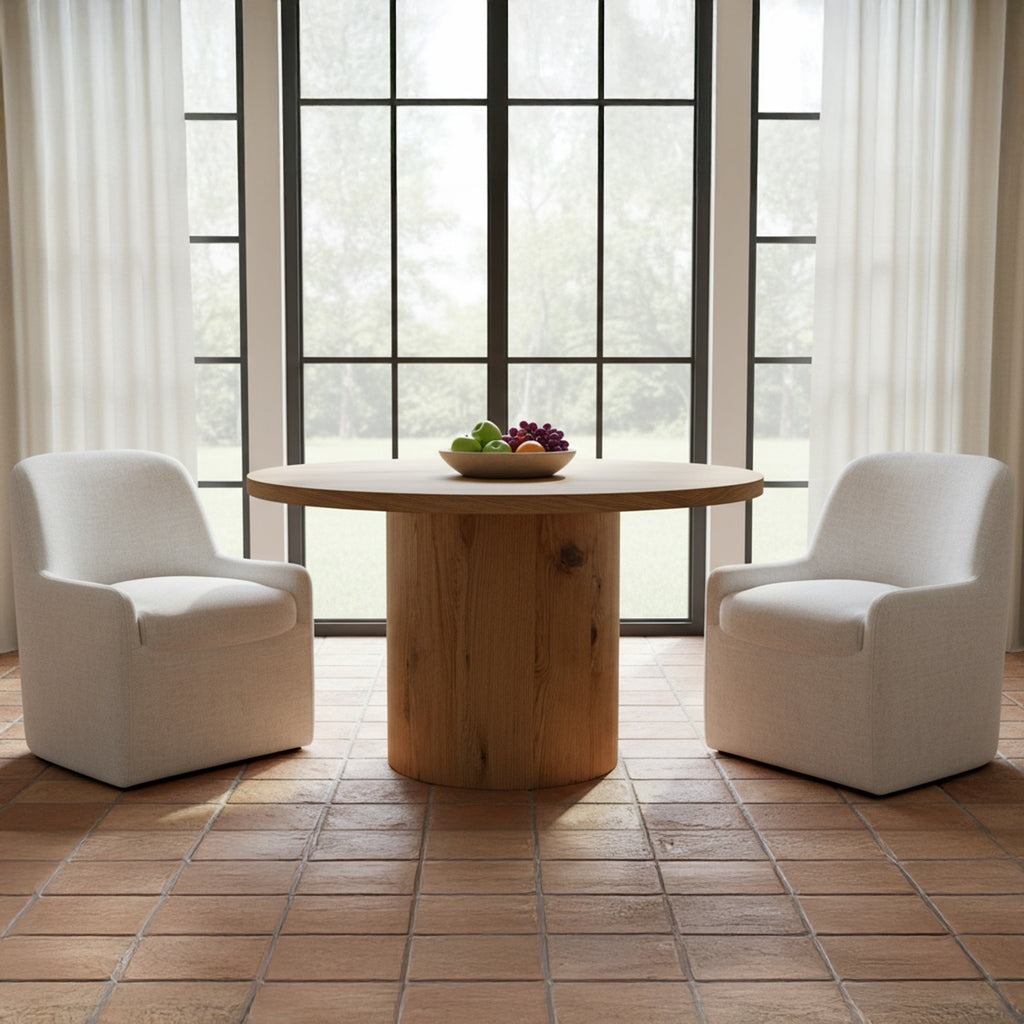 Moe's Home Hansen Dining Table Rustic Oak