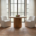 Moe's Home Hansen Dining Table Rustic Oak