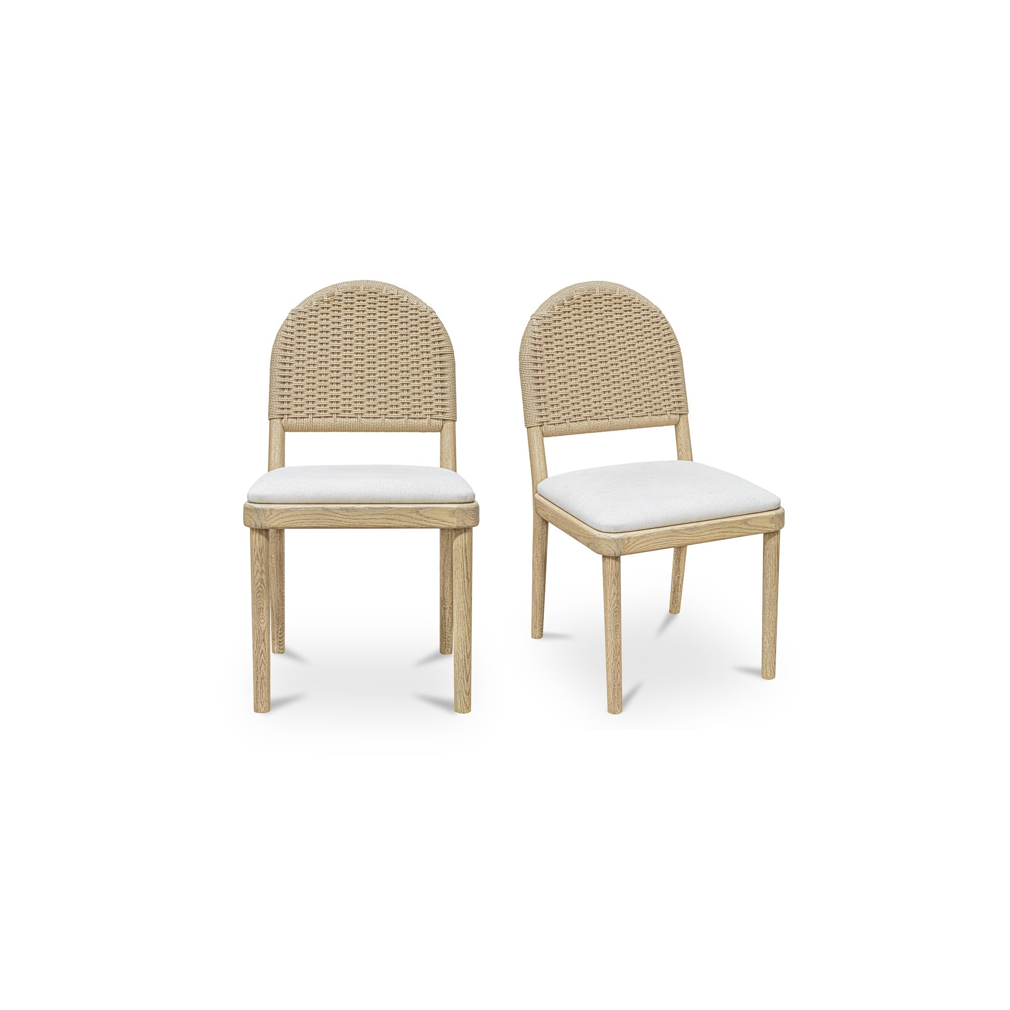 Moe's Home Claire Dining Chair Natural - Set of Two