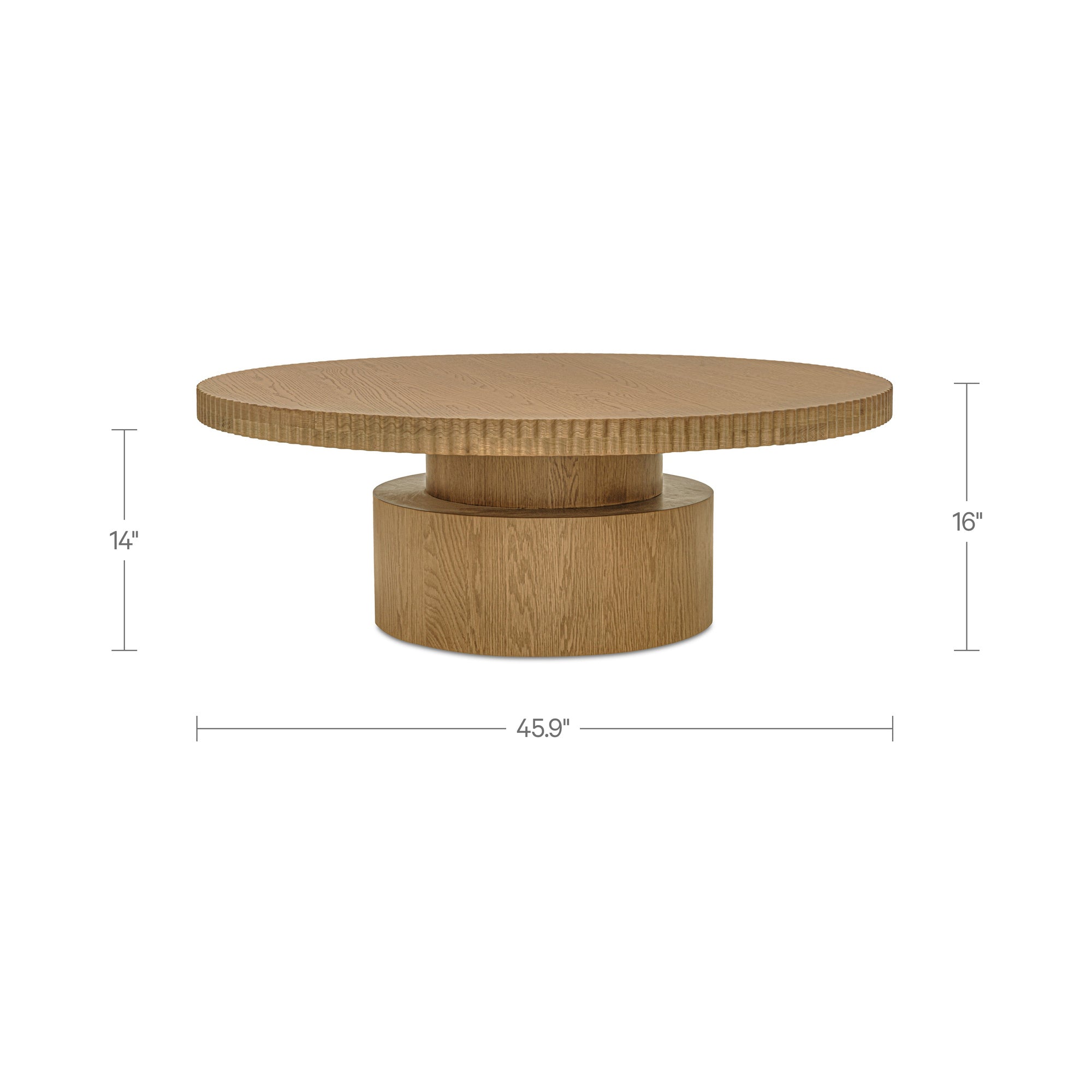 Moe's Home Leigh Coffee Table Brown
