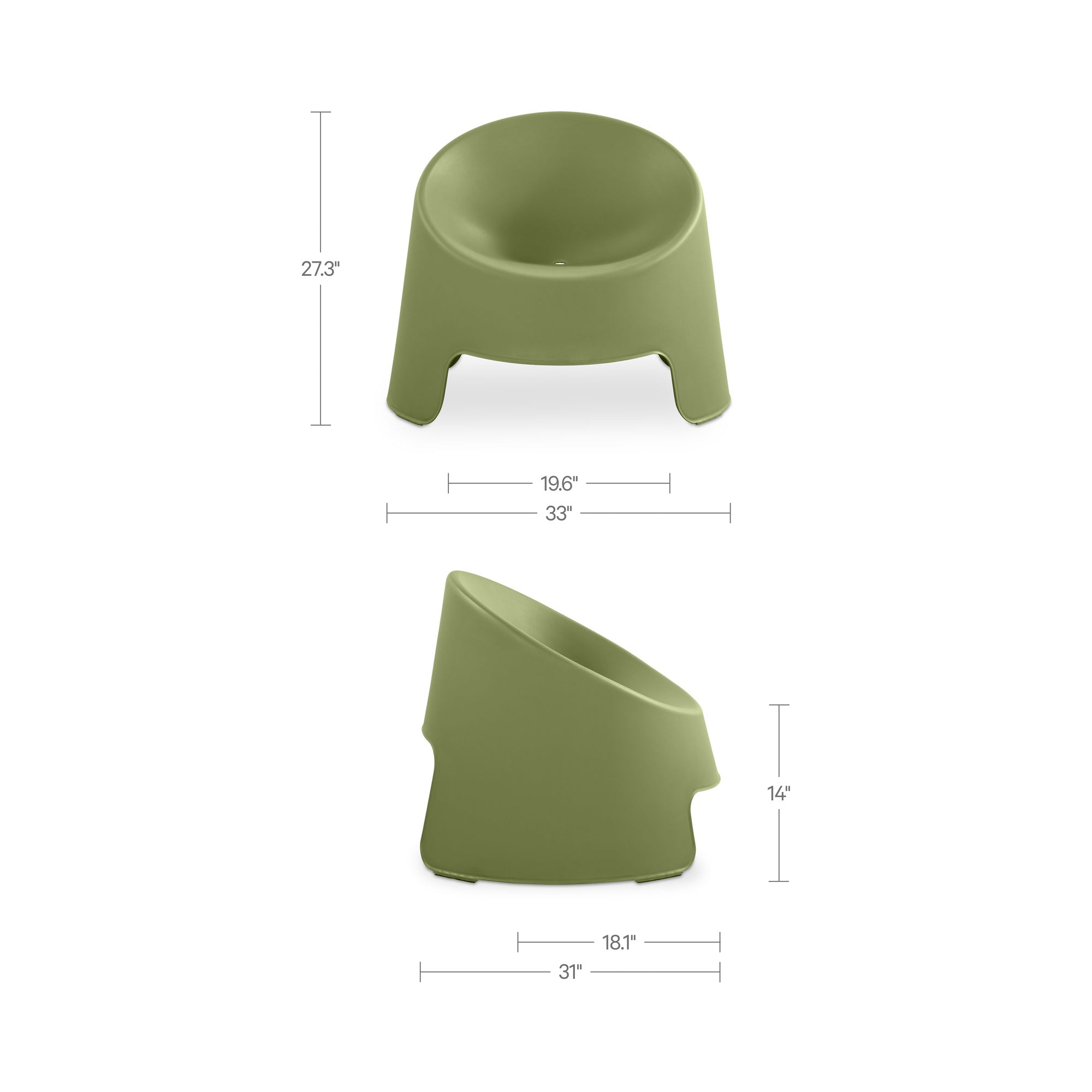 Moe's Home Nolla Outdoor Chair