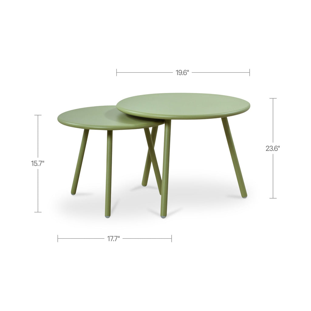 Moe's Home Kari Outdoor Nesting Coffee Table