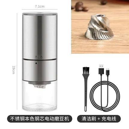 Electric Coffee Grinder for Home and Travel Use