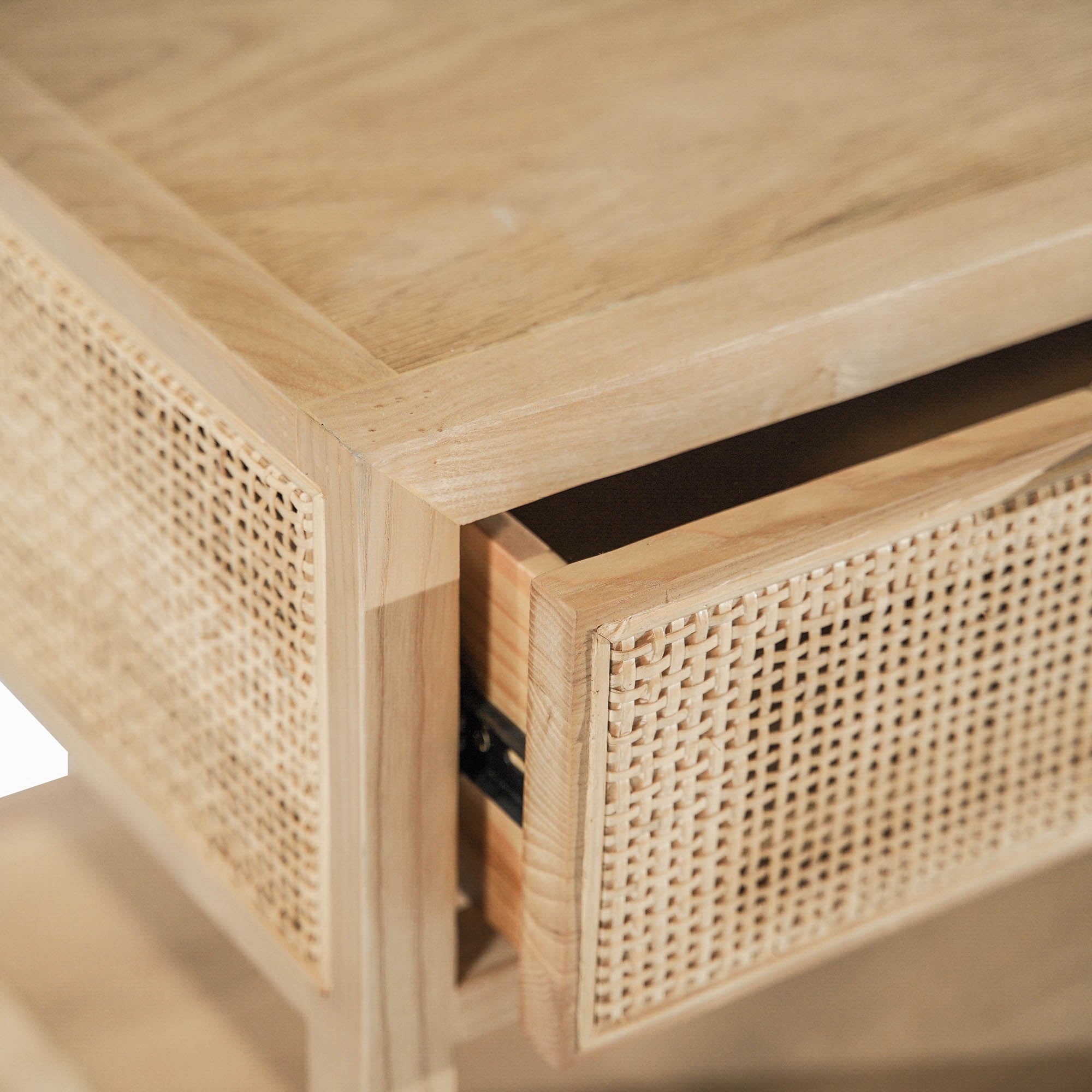 LH Home Rattan Side Table
