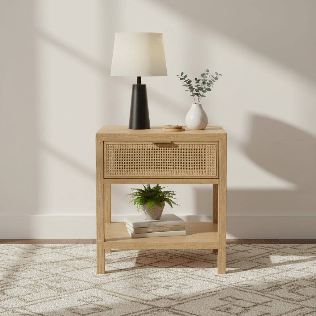 LH Home Rattan Side Table