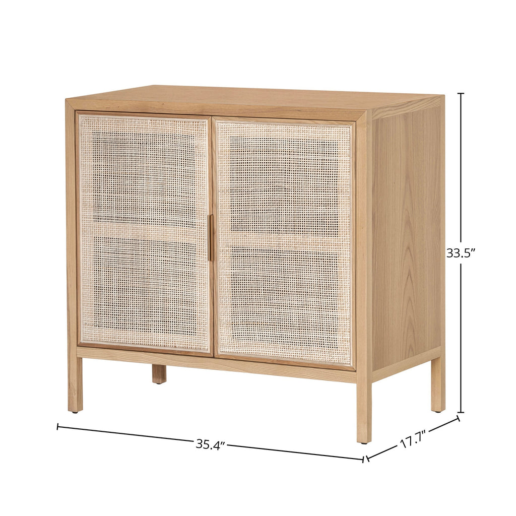 LH Home Rattan Small Sideboard