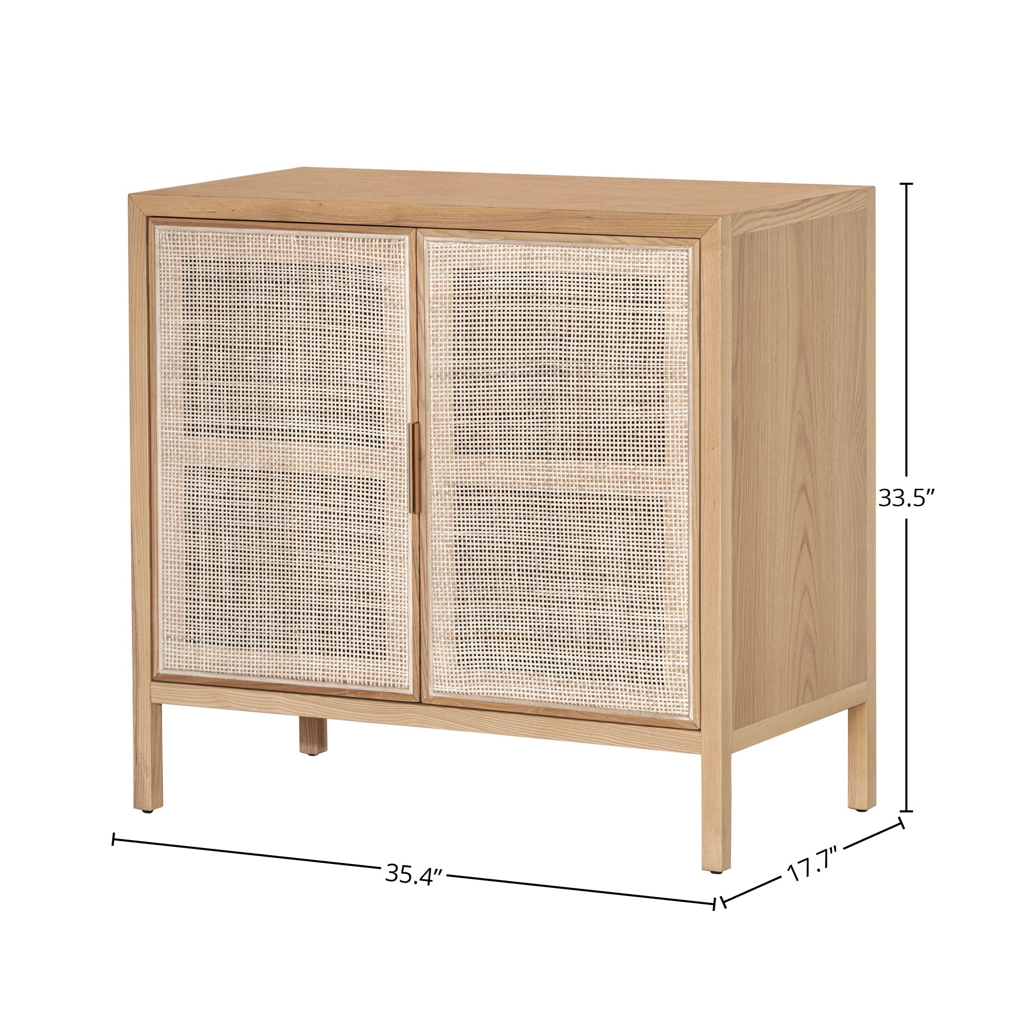 LH Home Rattan Small Sideboard