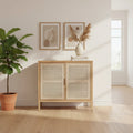 LH Home Rattan Small Sideboard