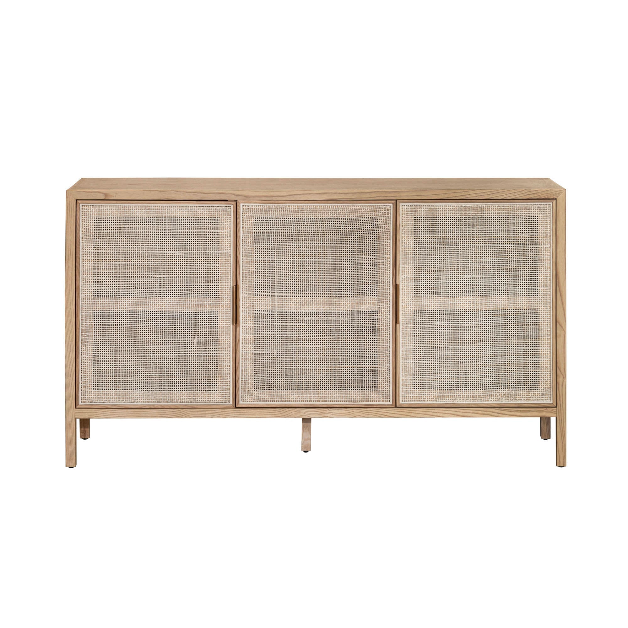 LH Home Rattan 3 Door Sideboard