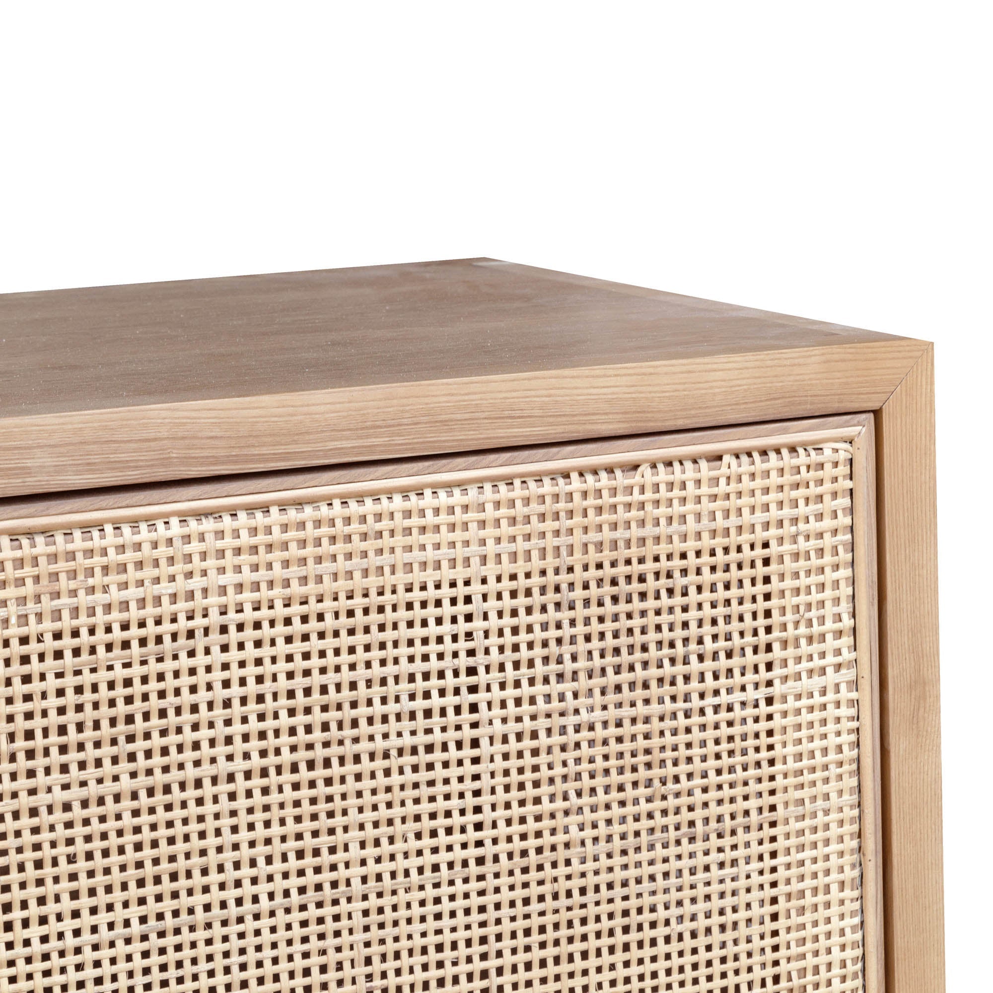LH Home Rattan 3 Door Sideboard