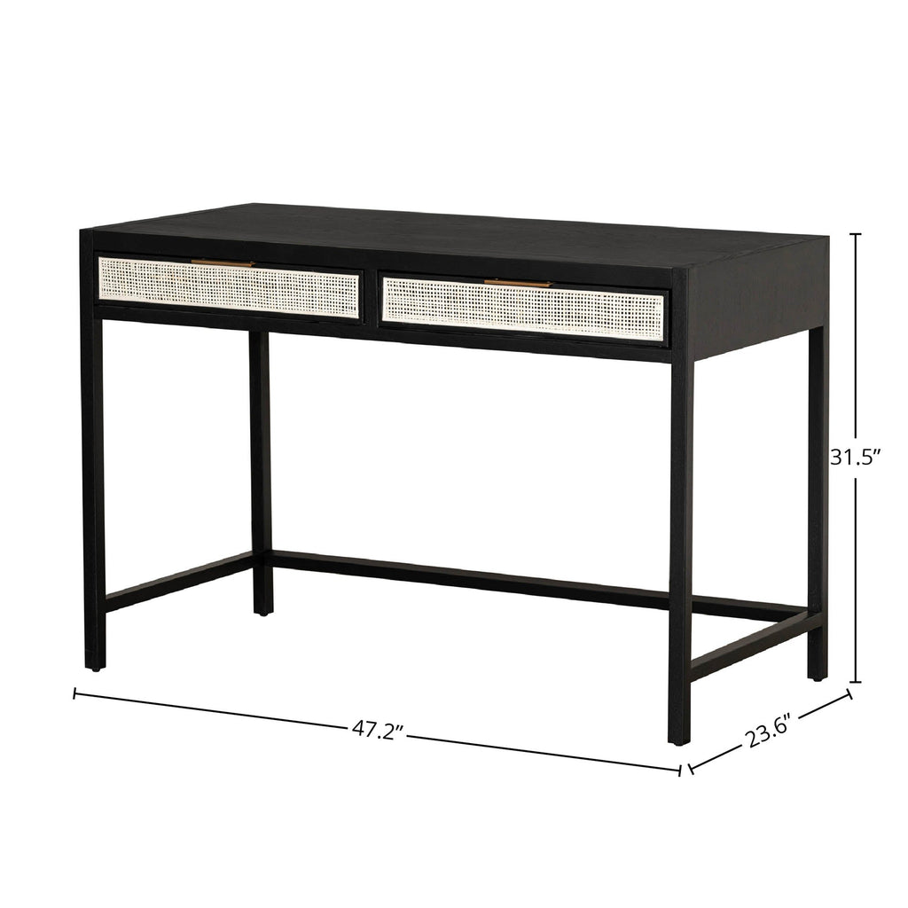 LH Home Rattan Desk