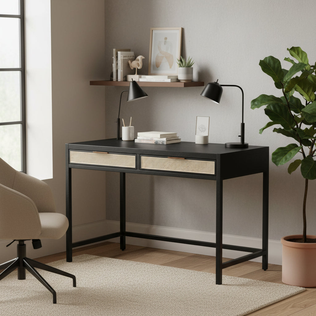 LH Home Rattan Desk