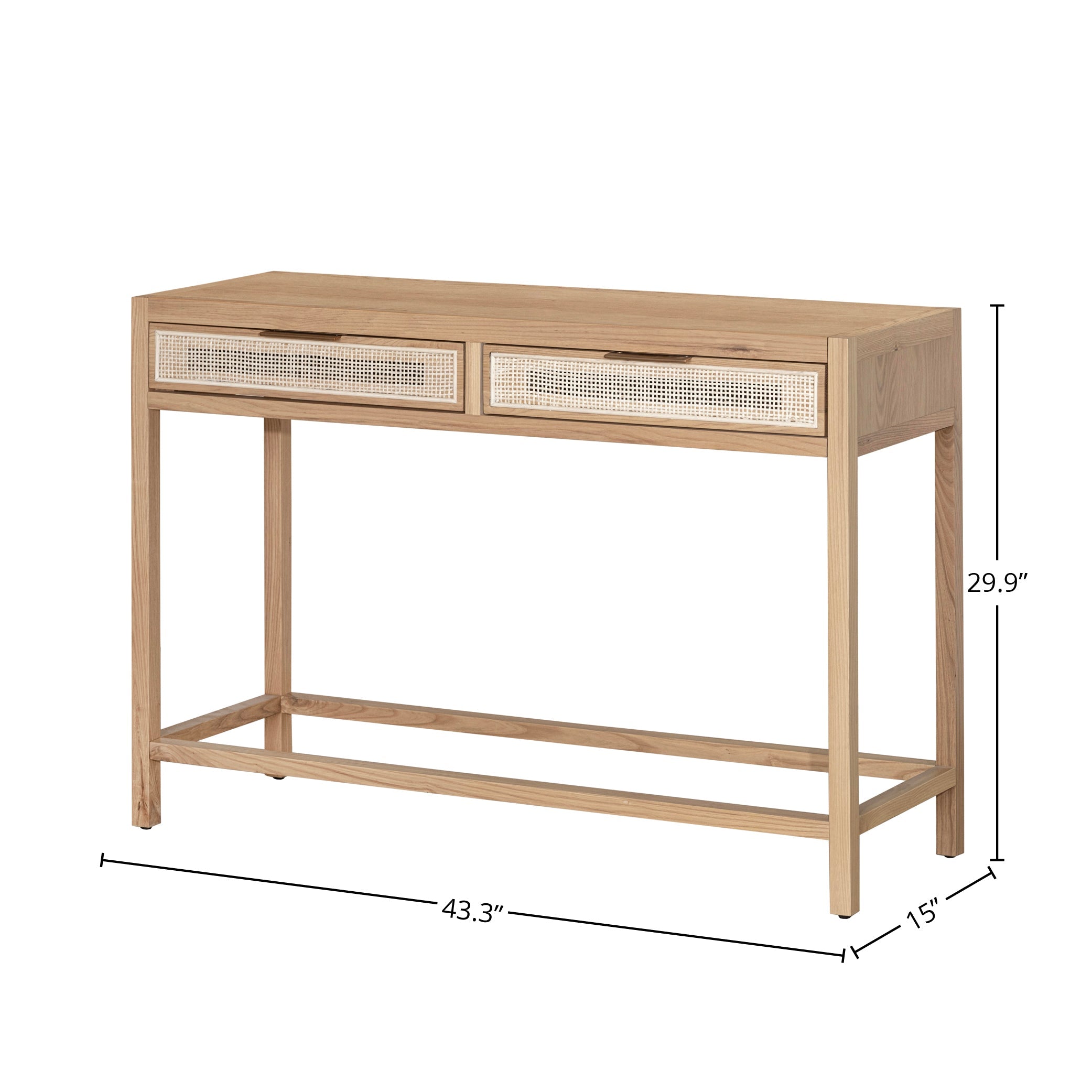 LH Home Rattan Console Table