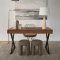 Renwil Chloe 3'3" x 4' Ft Handwoven Indoor Rug - Taupe / Olive