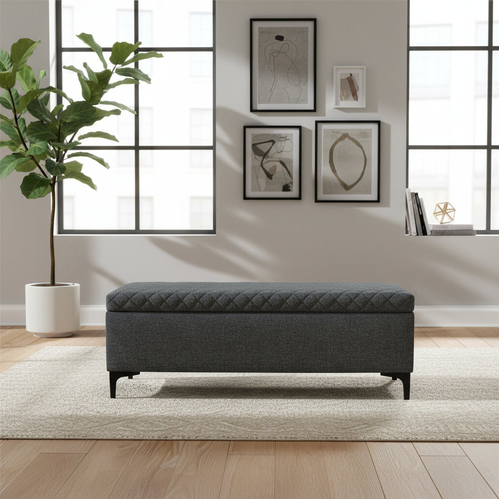 LH Home Reece Storage Bench
