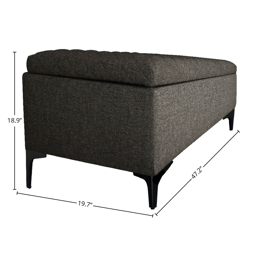 LH Home Reece Storage Bench