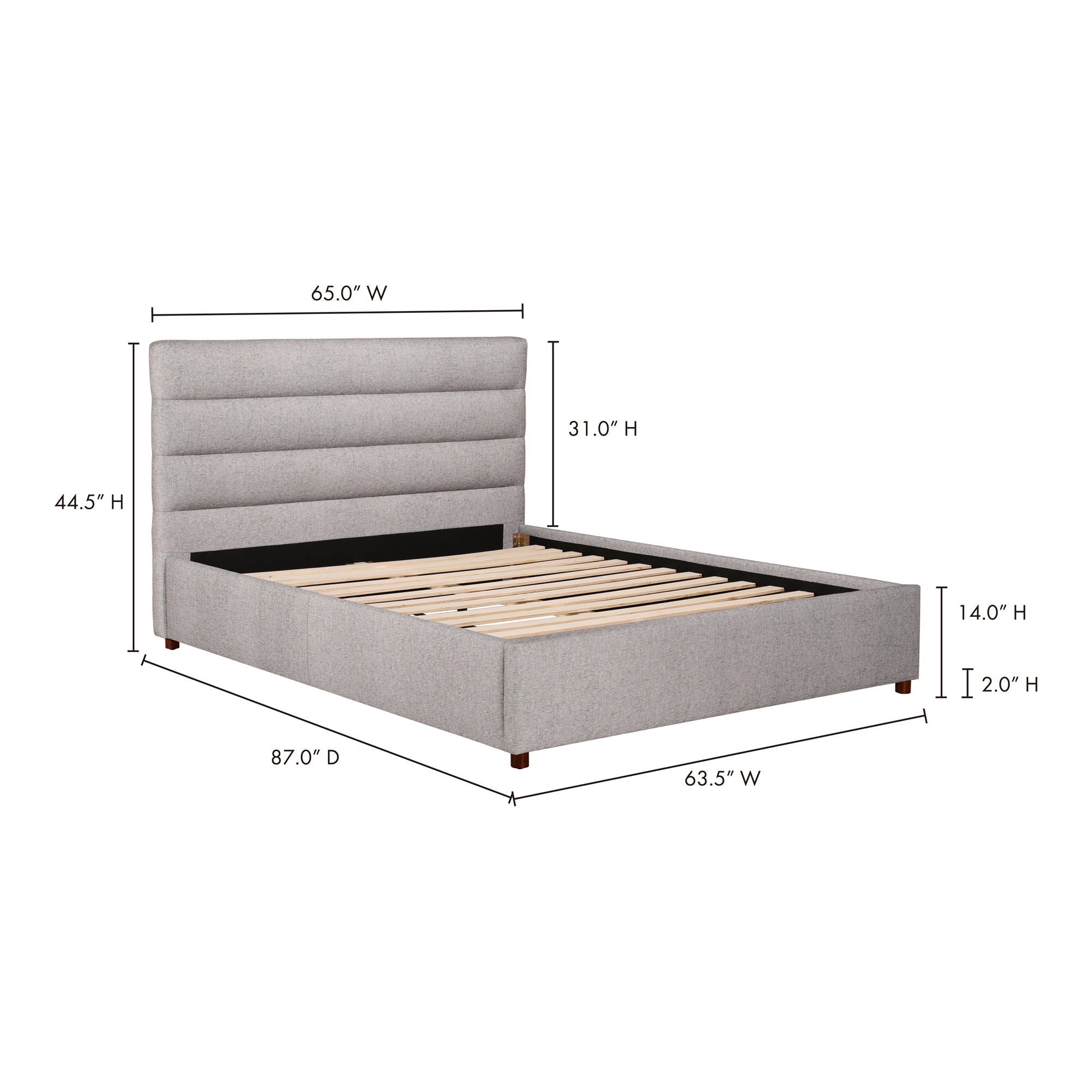 Moe's Home Takio Bed