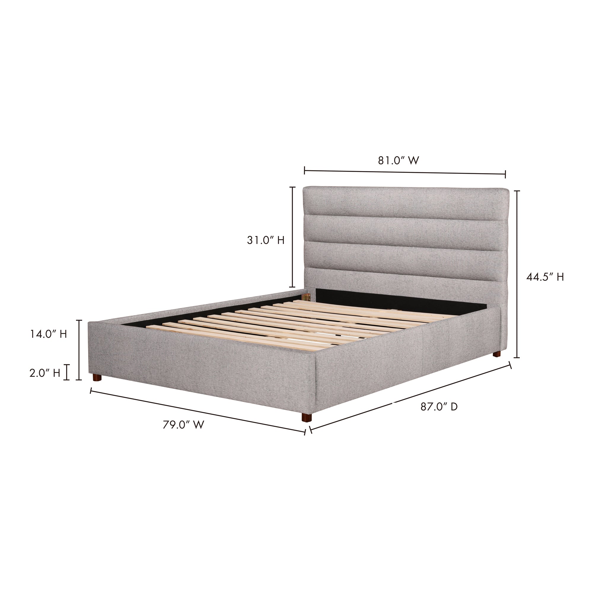 Moe's Home Takio Bed