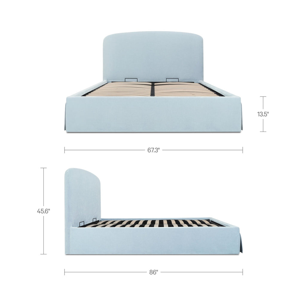Moe's Home Joan Storage Bed
