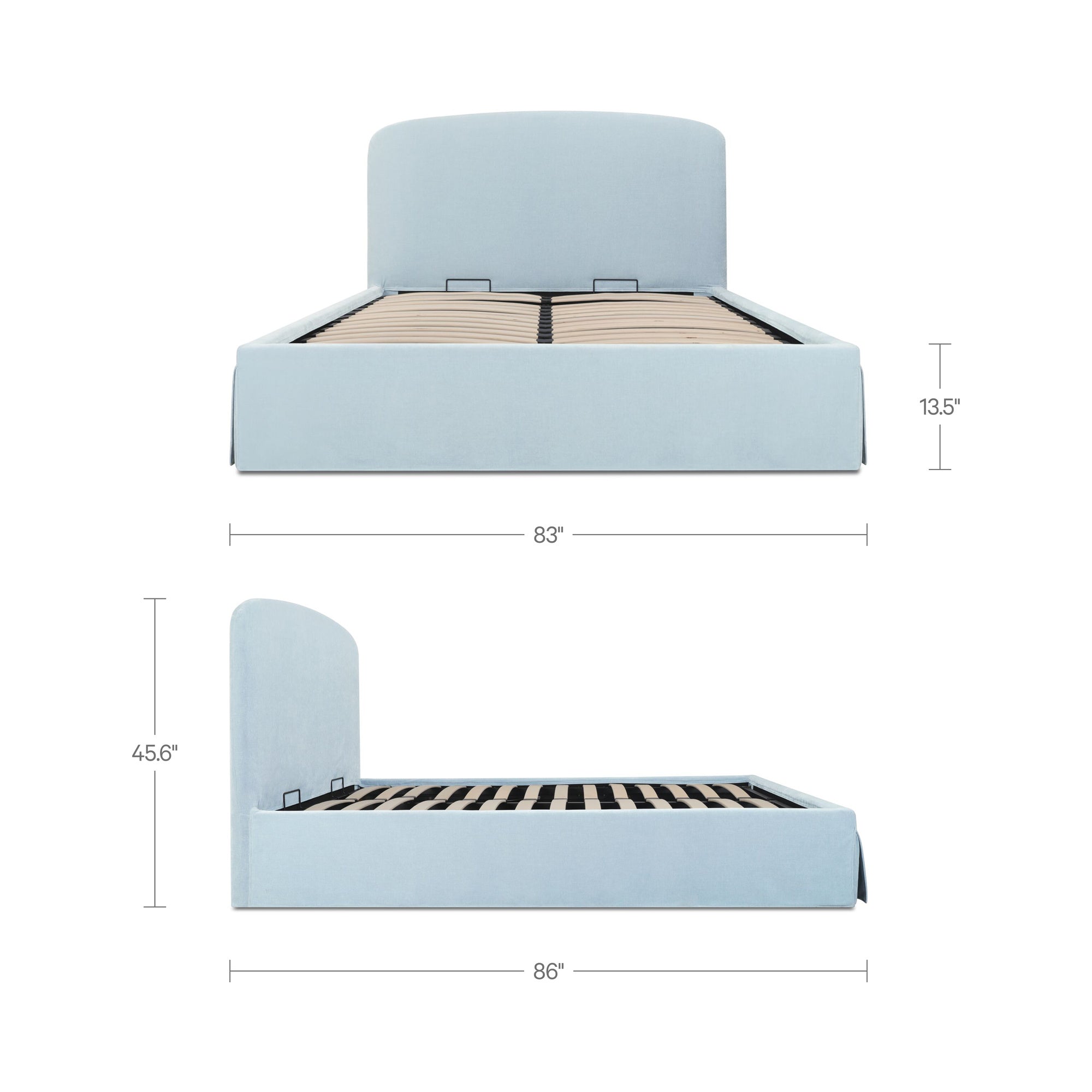 Moe's Home Joan Storage Bed