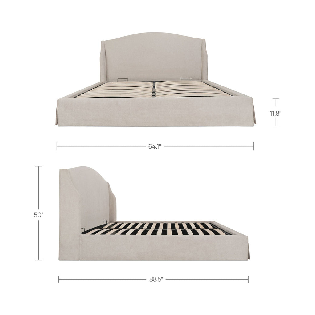 Moe's Home Weston Storage Bed