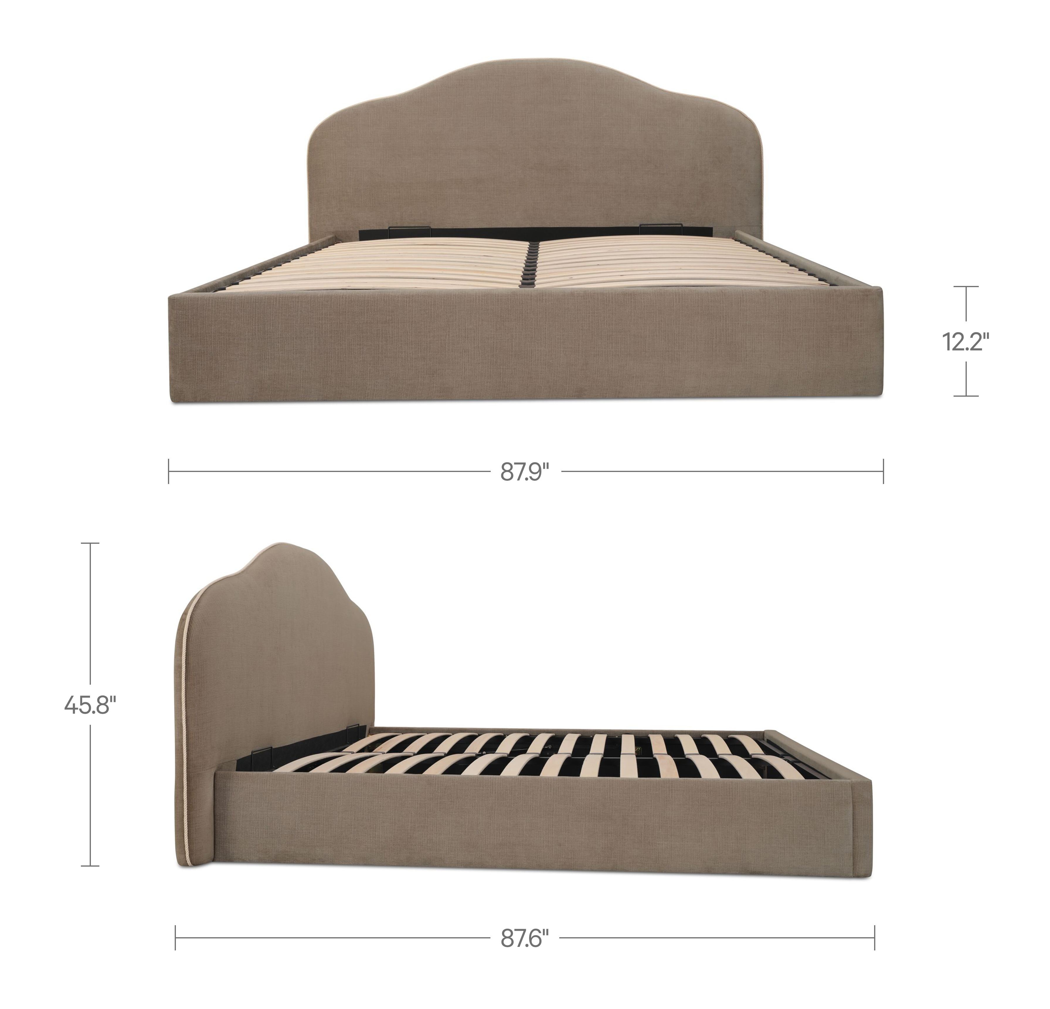 Moe's Home Maggie Storage Bed