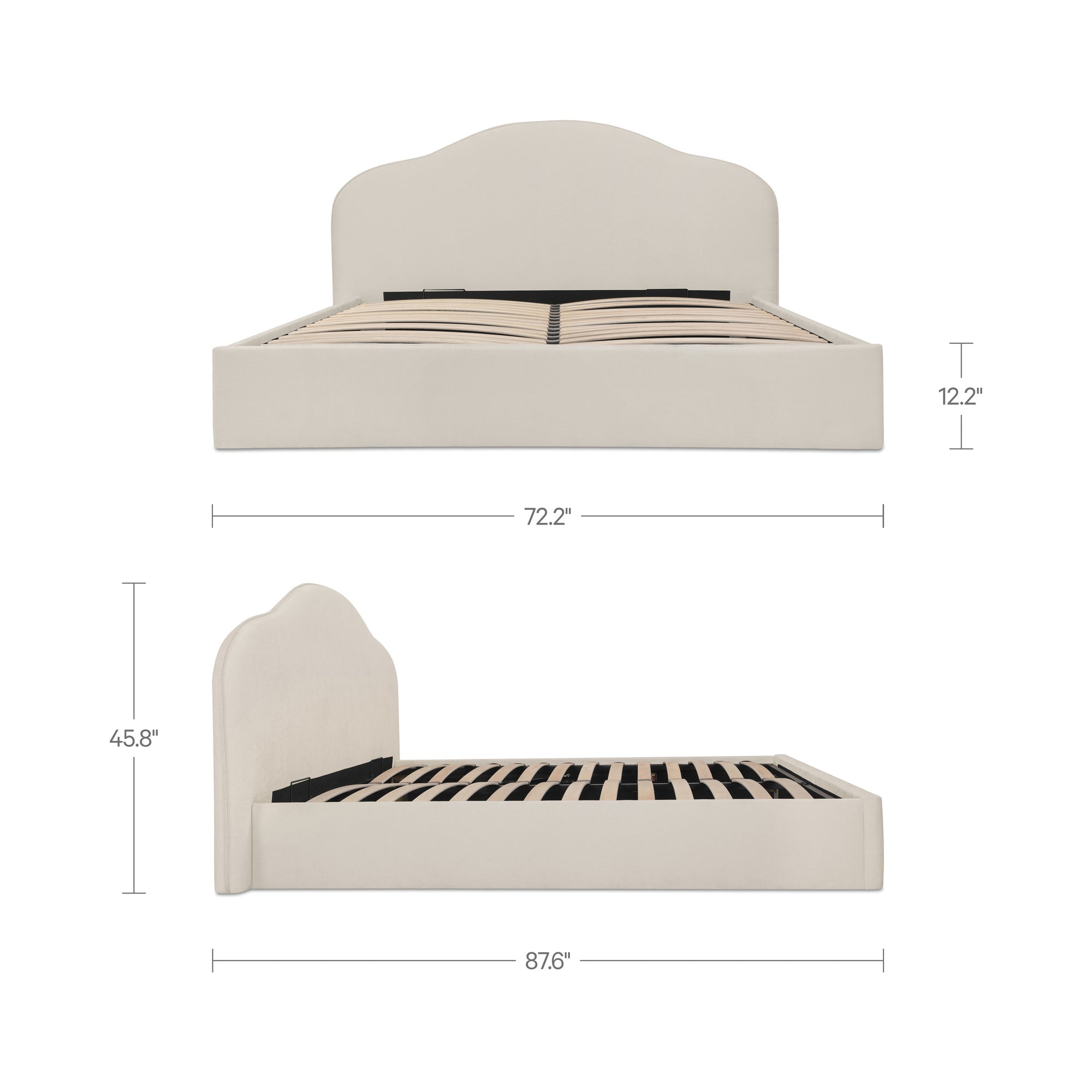 Moe's Home Maggie Storage Bed