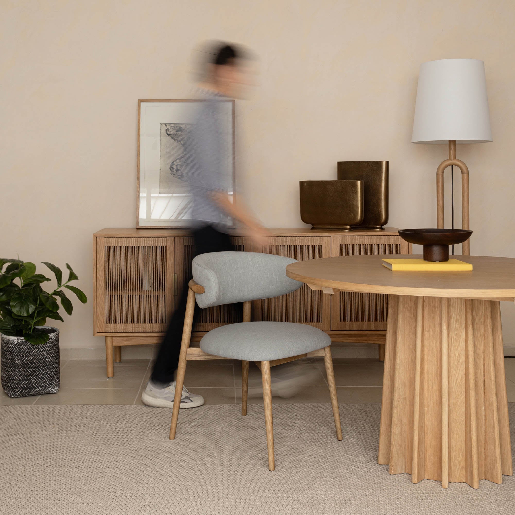 LH Home Sculpture Dining Table