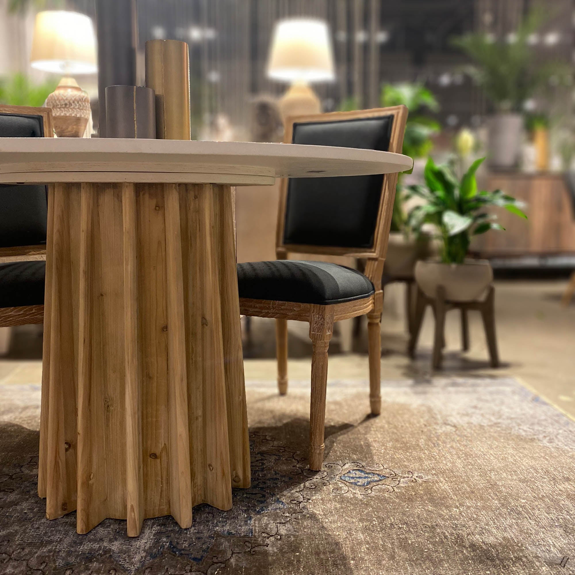 LH Home Sculpture Dining Table