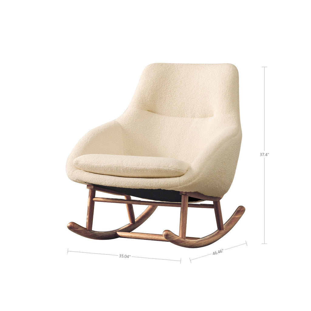 LH Home Las Vegas Rocker Club Chair