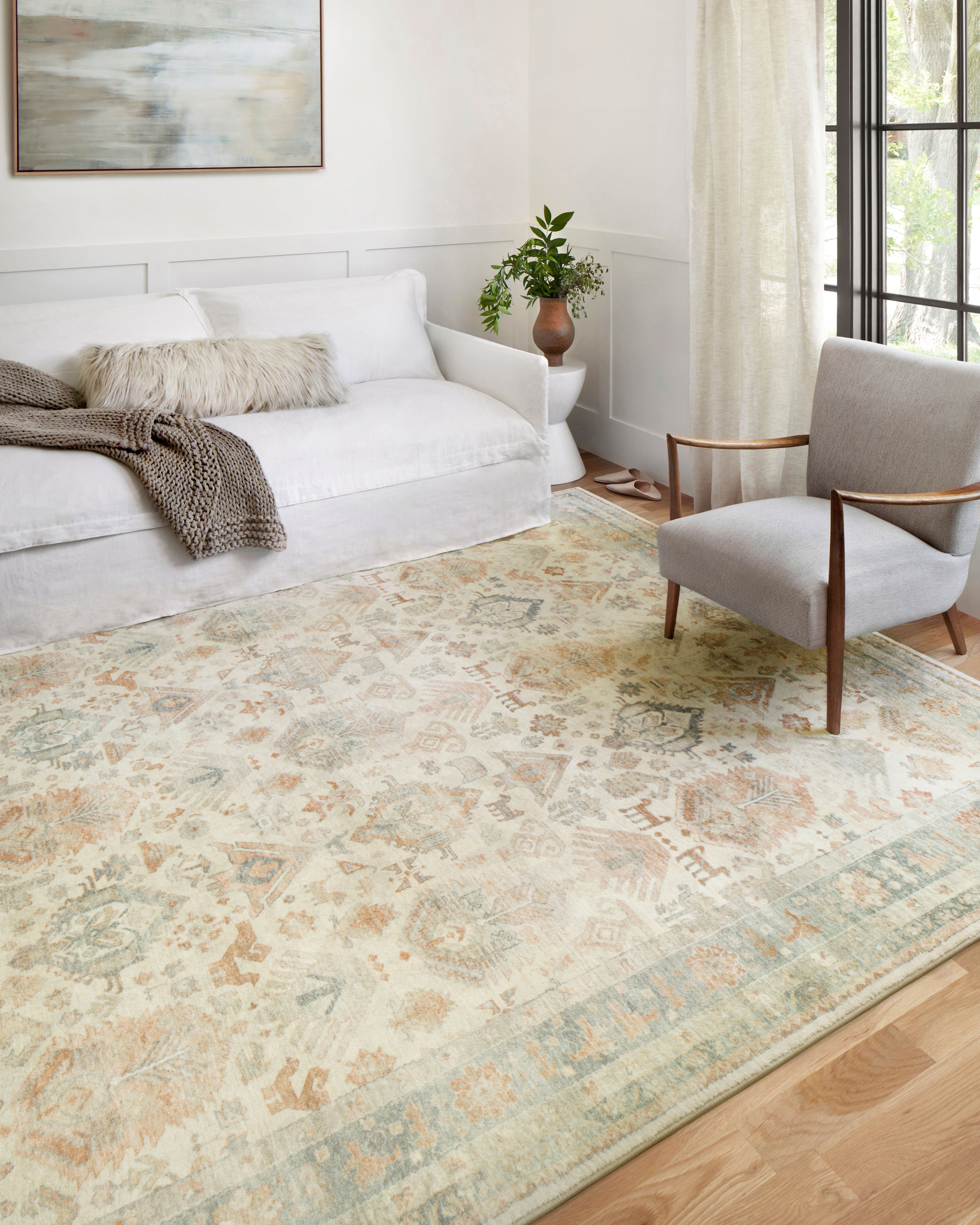 Loloi Rosette Accent Rug