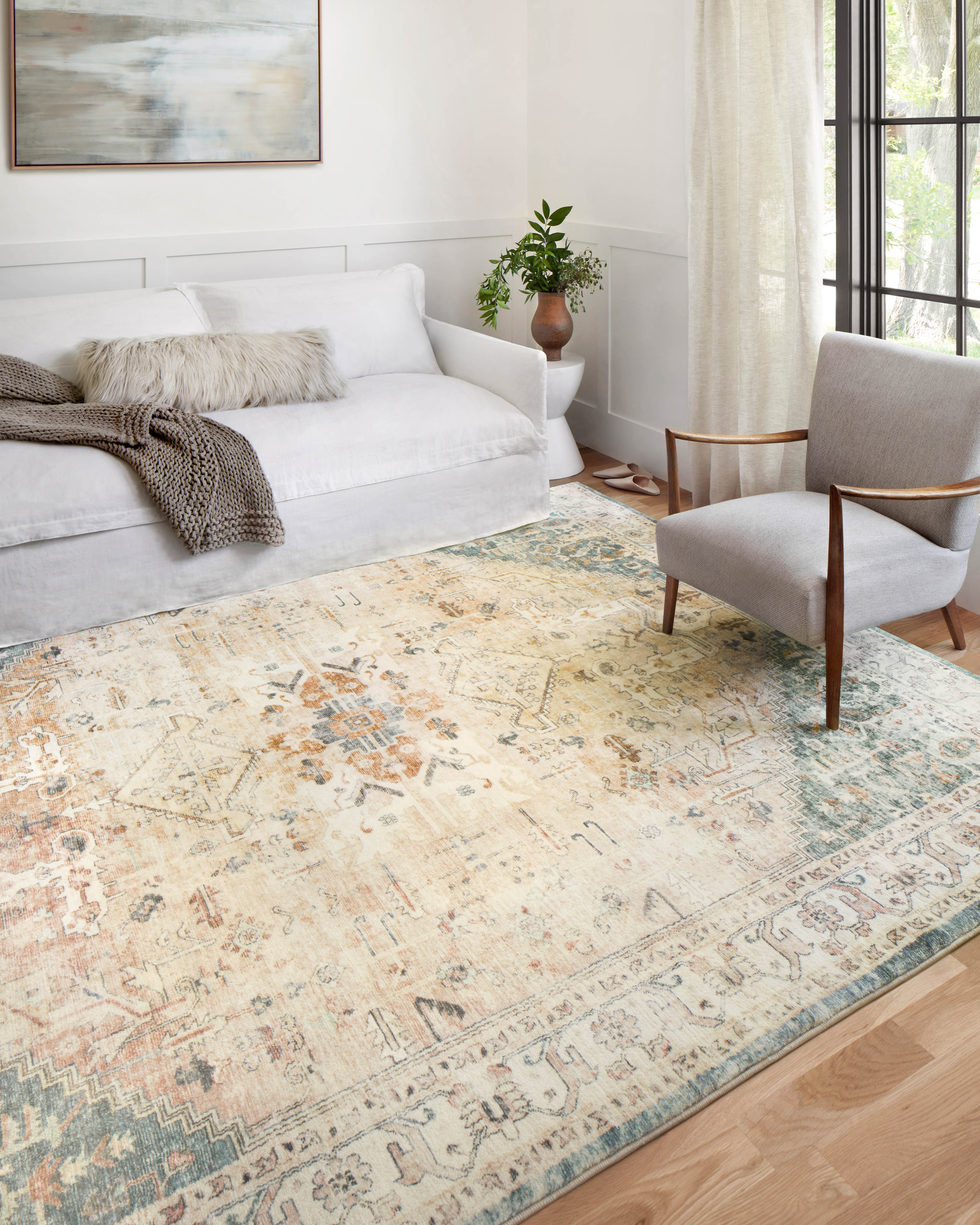 Loloi Rosette Sample Rug