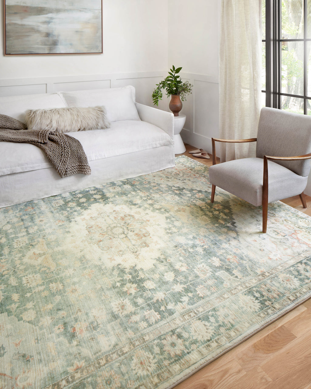 Loloi Rosette Runner Rug