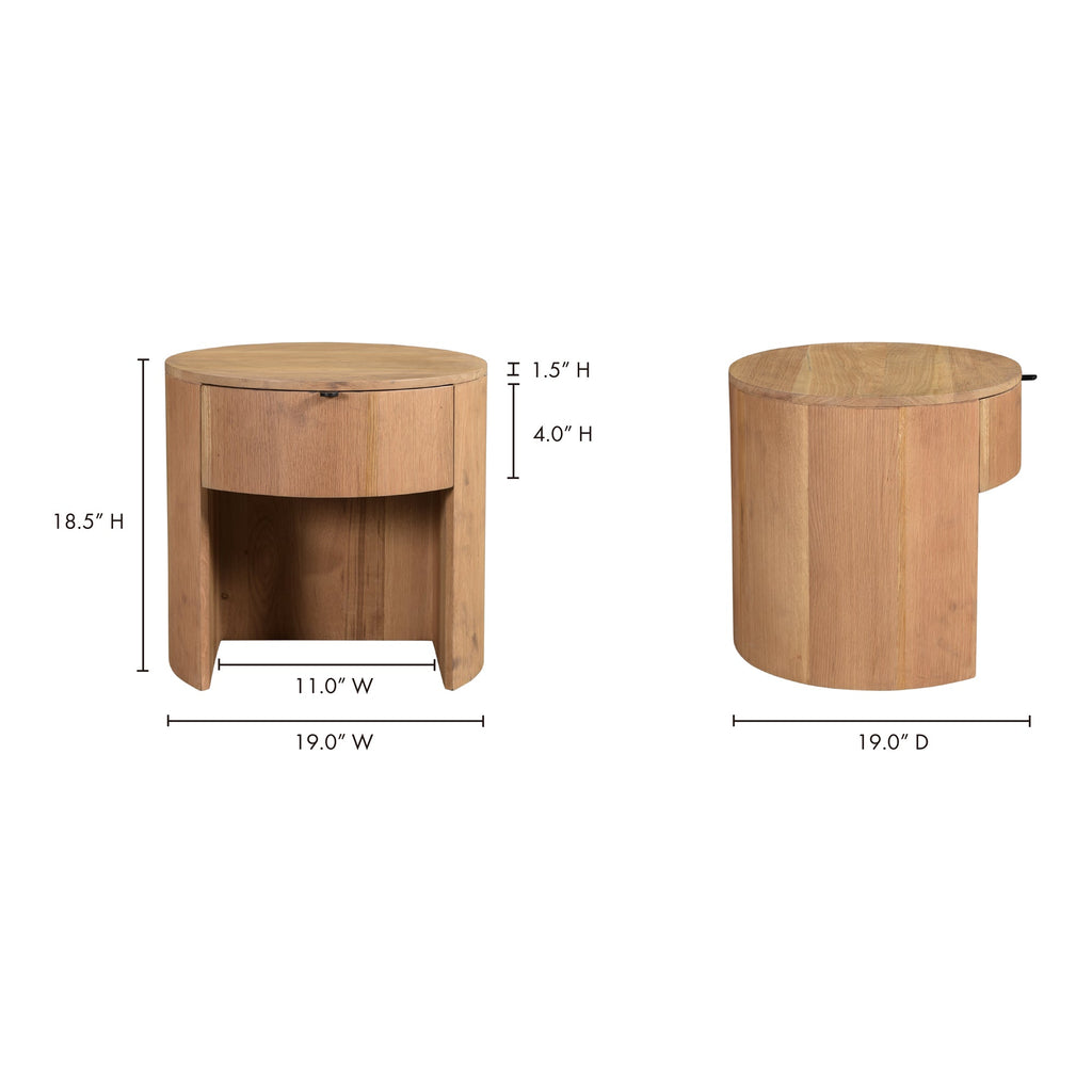 Moe's Home Theo Nightstand
