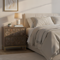 Moe's Home Corolla Nightstand Light Grey