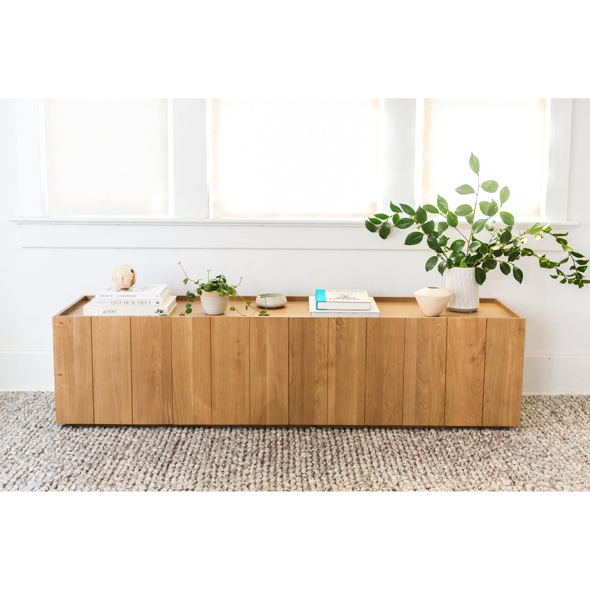 Moe's Home Plank Media Cabinet Natural