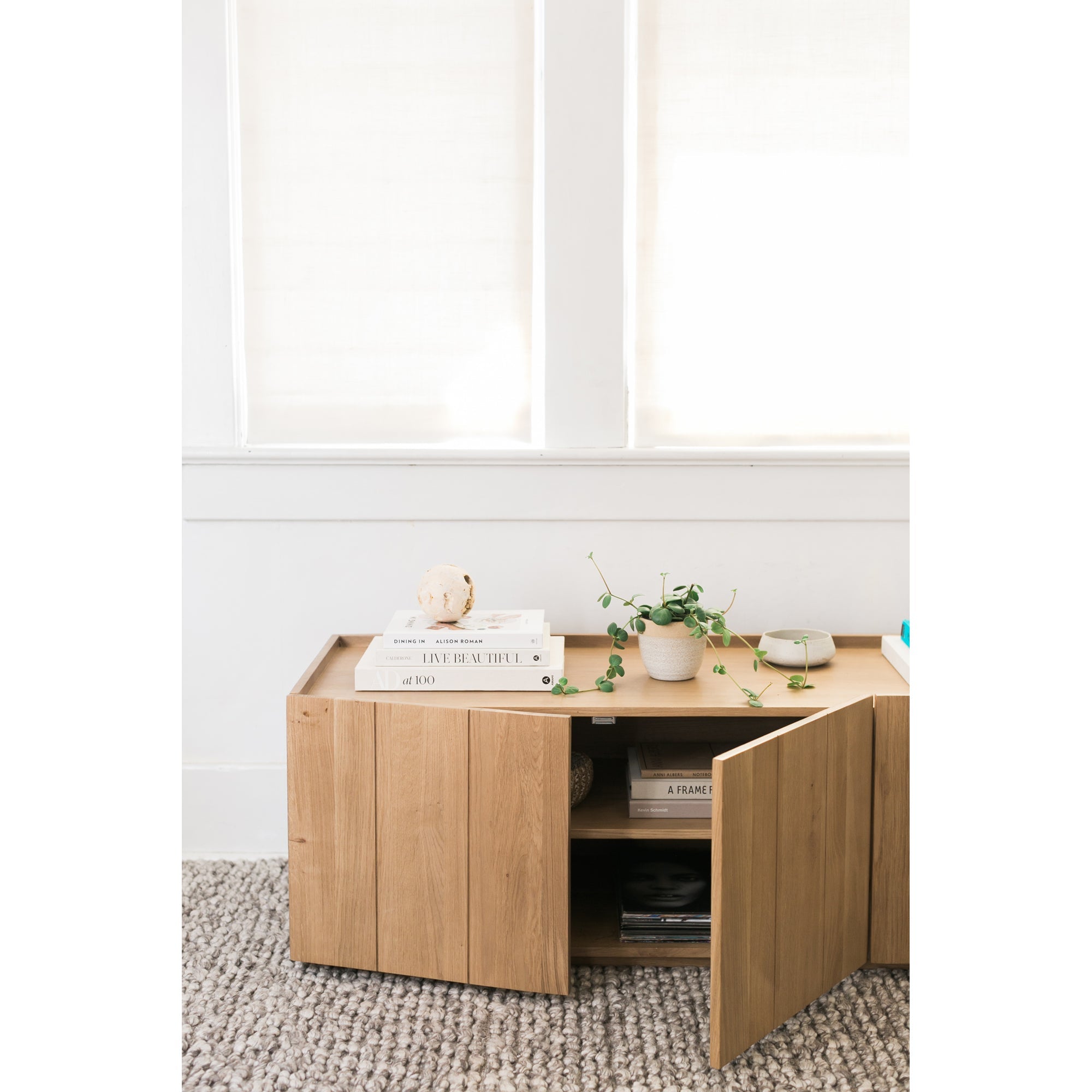 Moe's Home Plank Media Cabinet Natural