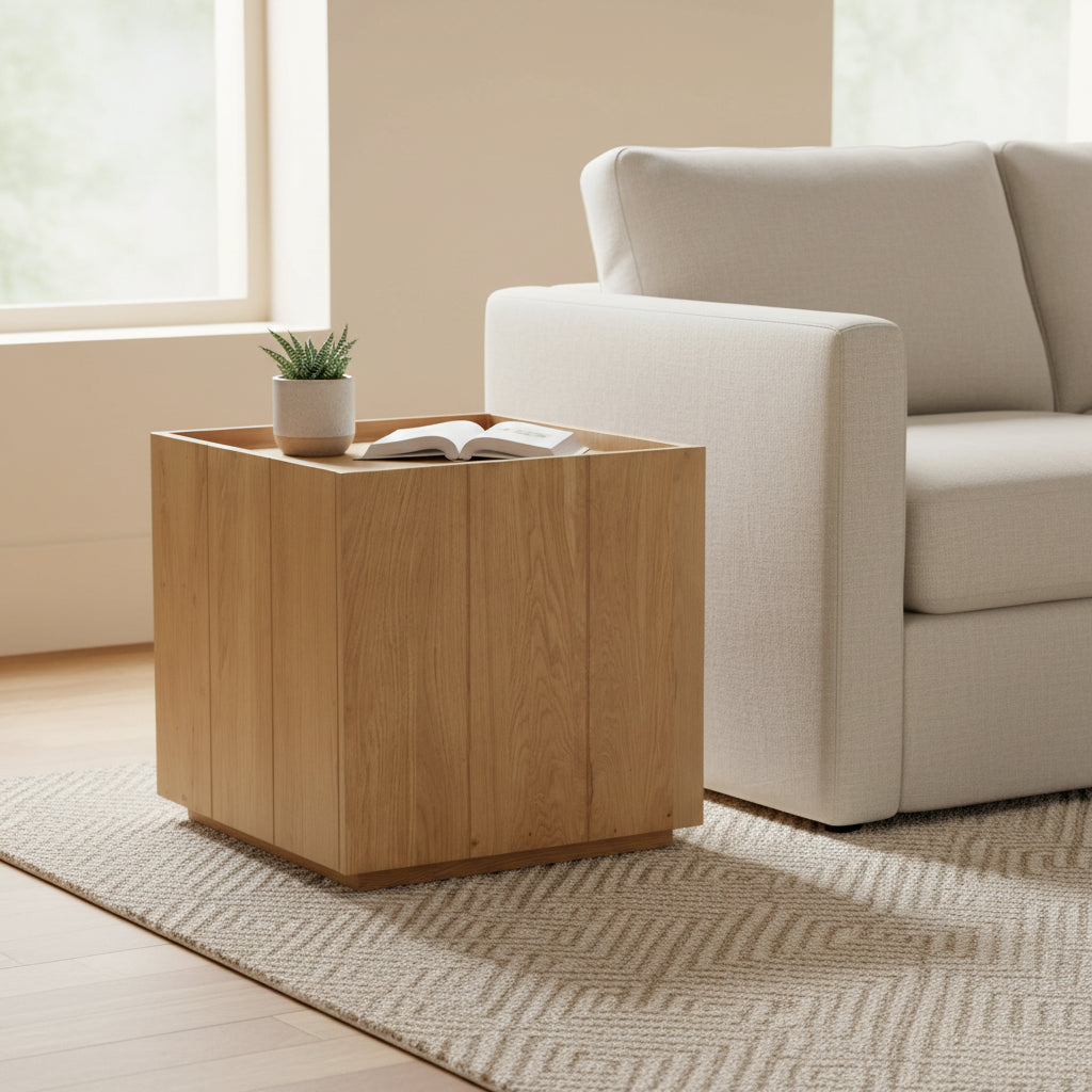 Moe's Home Plank Nightstand Natural