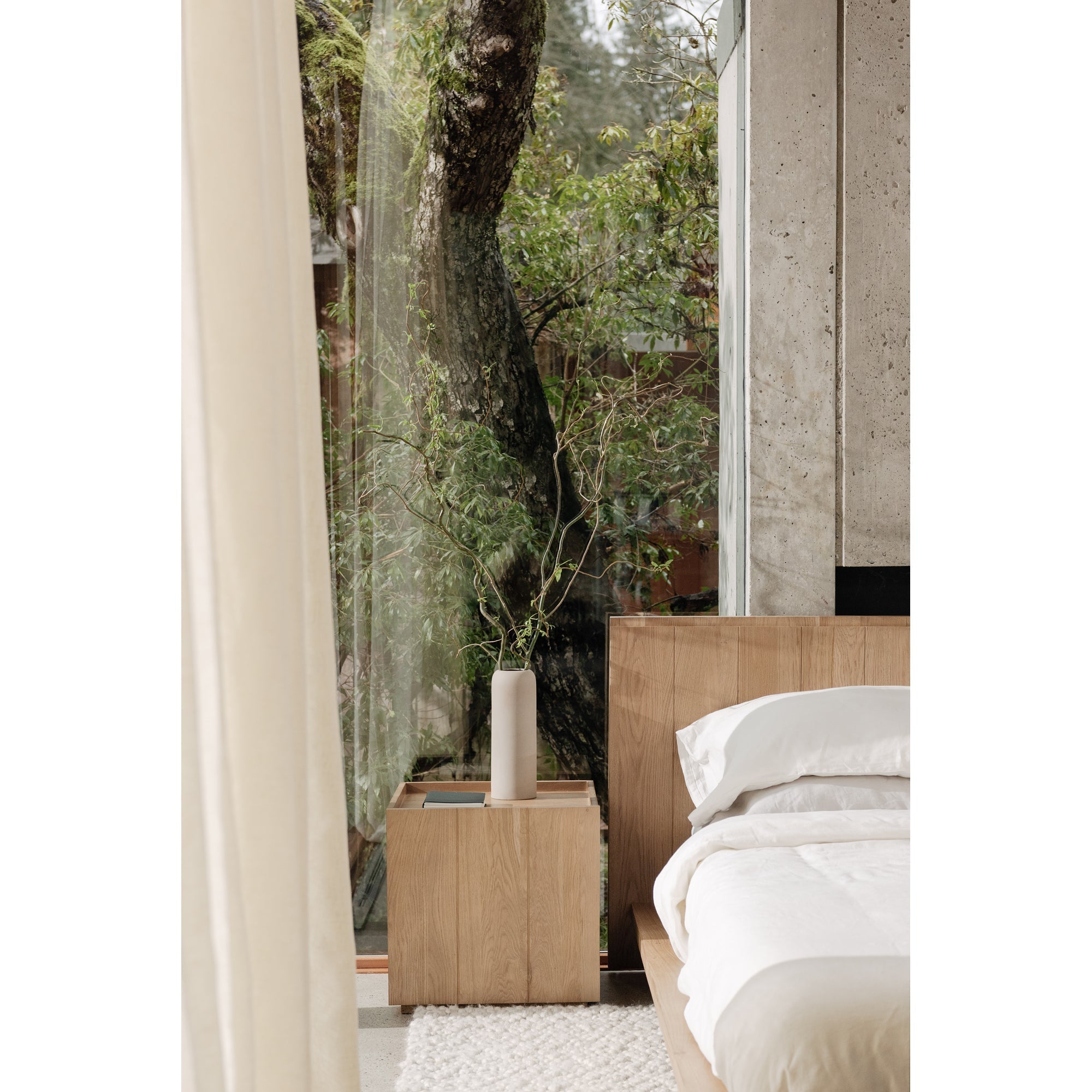 Moe's Home Plank Nightstand Natural