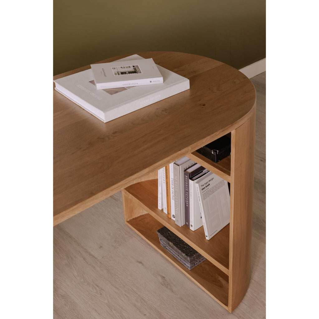 Moe's Home Theo Desk Natural