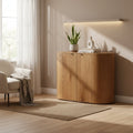 Moe's Home Theo Cabinet Natural