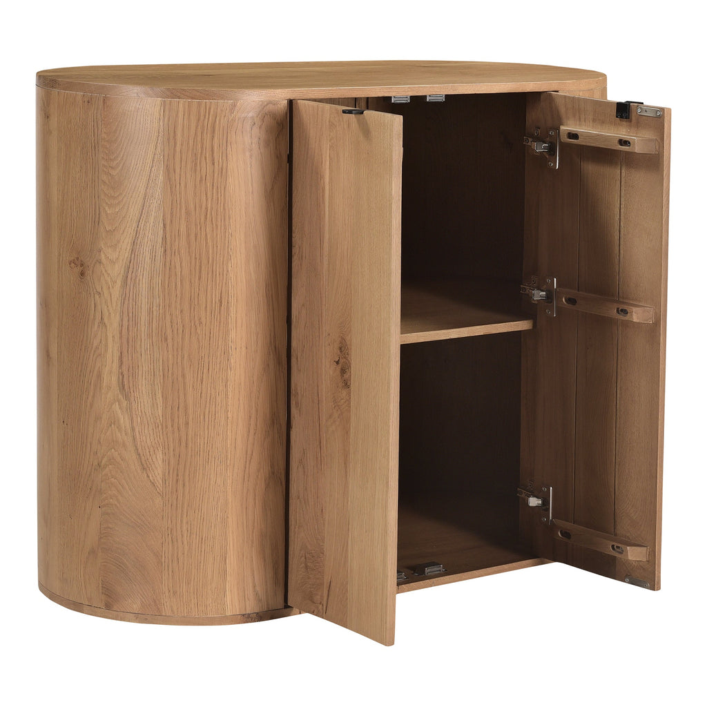 Moe's Home Theo Cabinet Natural